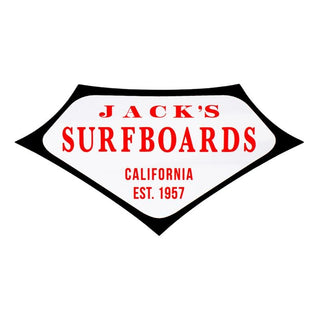 Jack's Surfboards Retro Lam Sticker - Black
