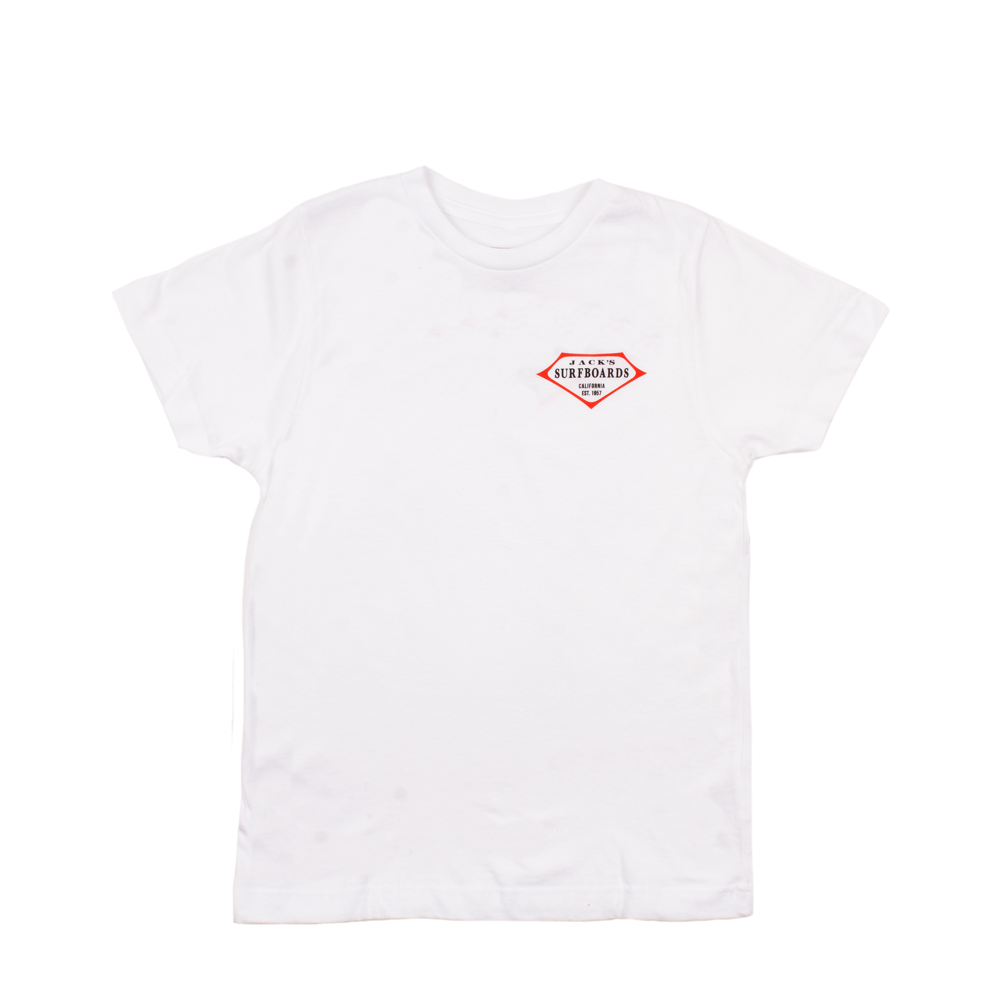 Boy's (8-16) Retro Lam S/S T-Shirt-White