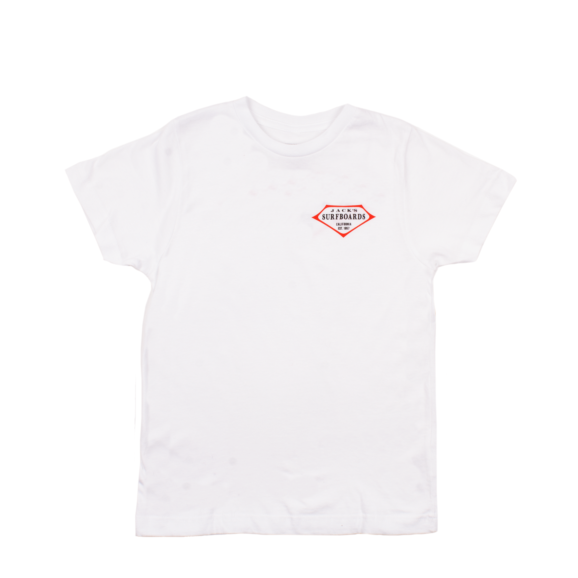 Boy's (8-16) Retro Lam S/S T-Shirt-White
