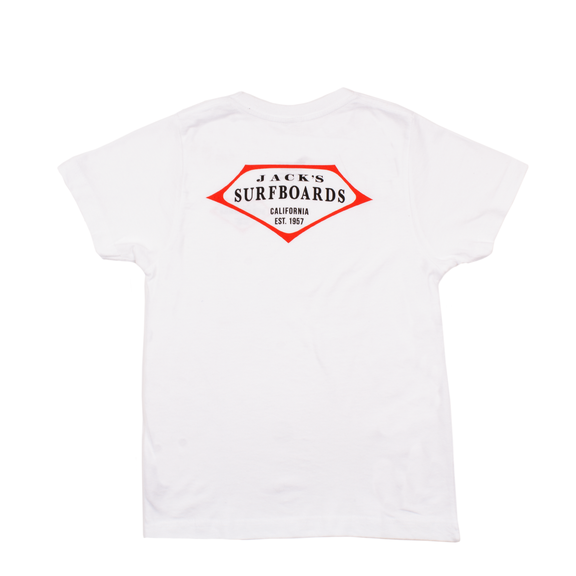 Boy's (8-16) Retro Lam S/S T-Shirt-White