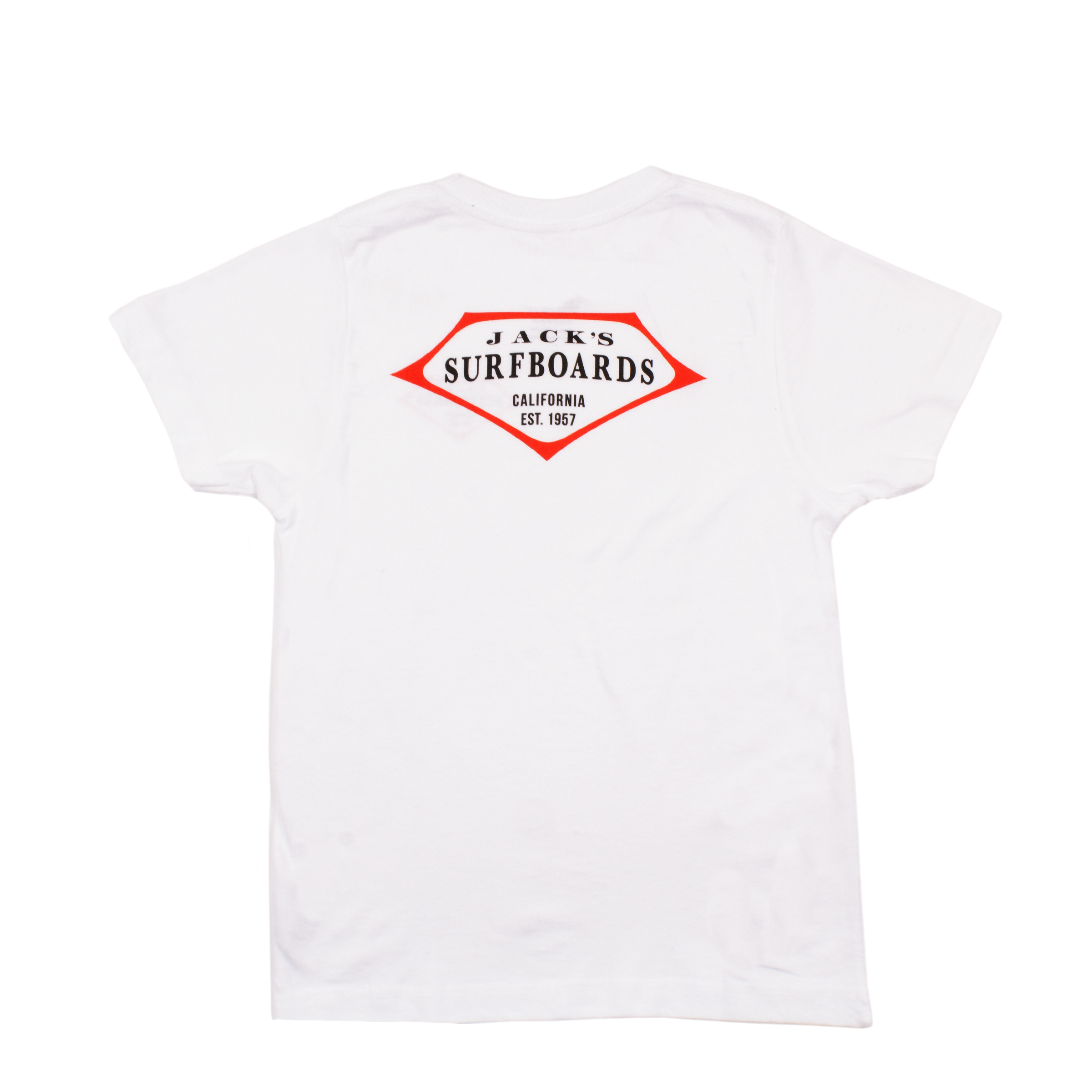 Boy's (8-16) Retro Lam S/S T-Shirt-White