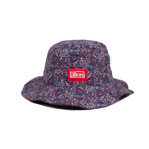 Reverberation Reversible Bucket Hat-Charcoal/ Floral