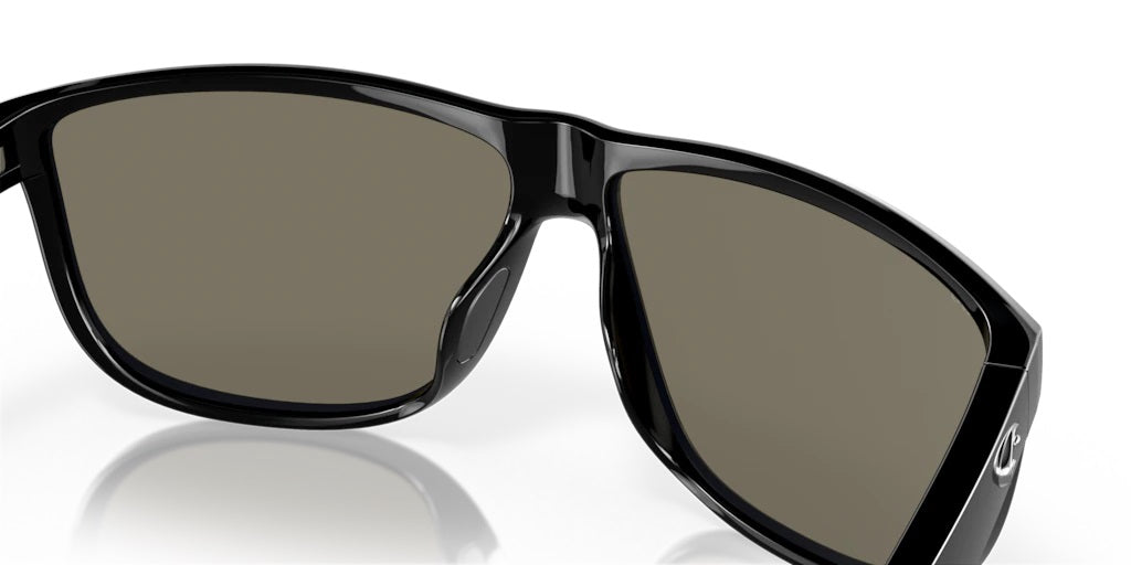 Rincondo Sunglasses (Shiny Black/Blue Mirror - Polarized)