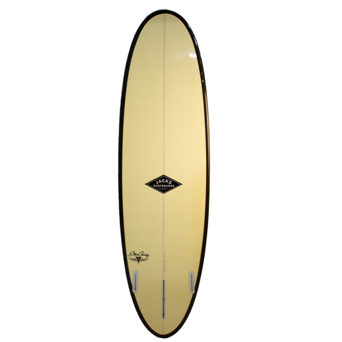 6'4" Starchief Egg Surfboard '22-Black