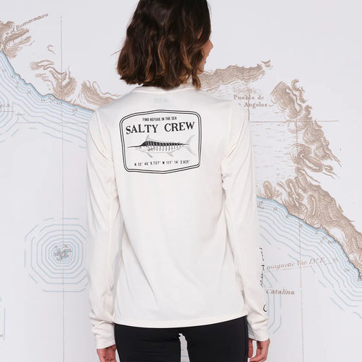 Women's Salty Crew ﻿Stealth Pinnacle Crew Shirt
