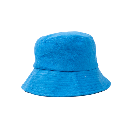 Terry Bucket Hat-Blue