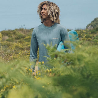 Manera Wetshirt Sunshell Long Sleeve Rashguard - Steel 