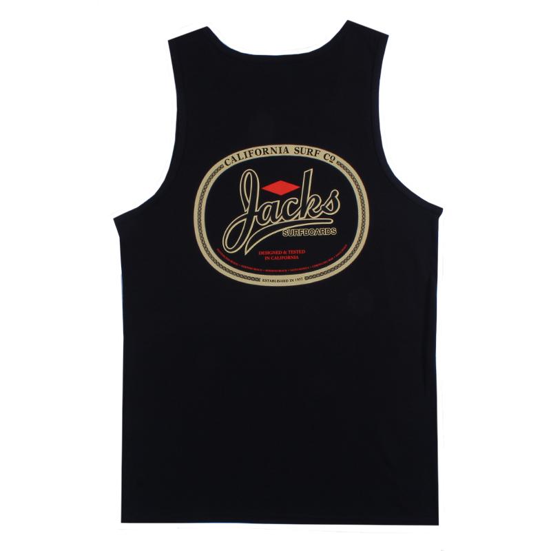 Jacks Surfboard Men's Trenton Tank Top - Black