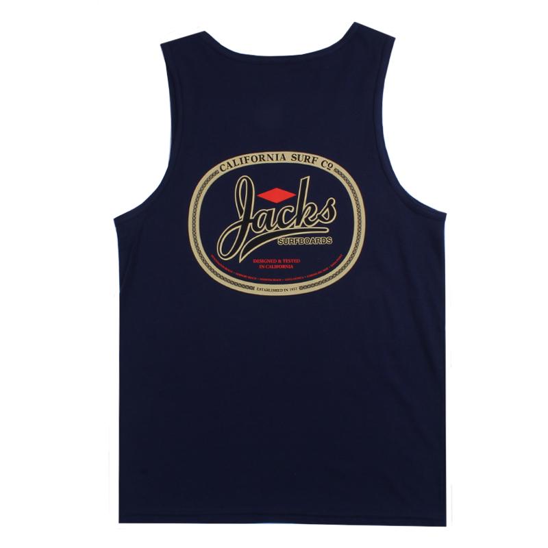 Jacks Surfboard Men's Trenton Tank Top - Navy