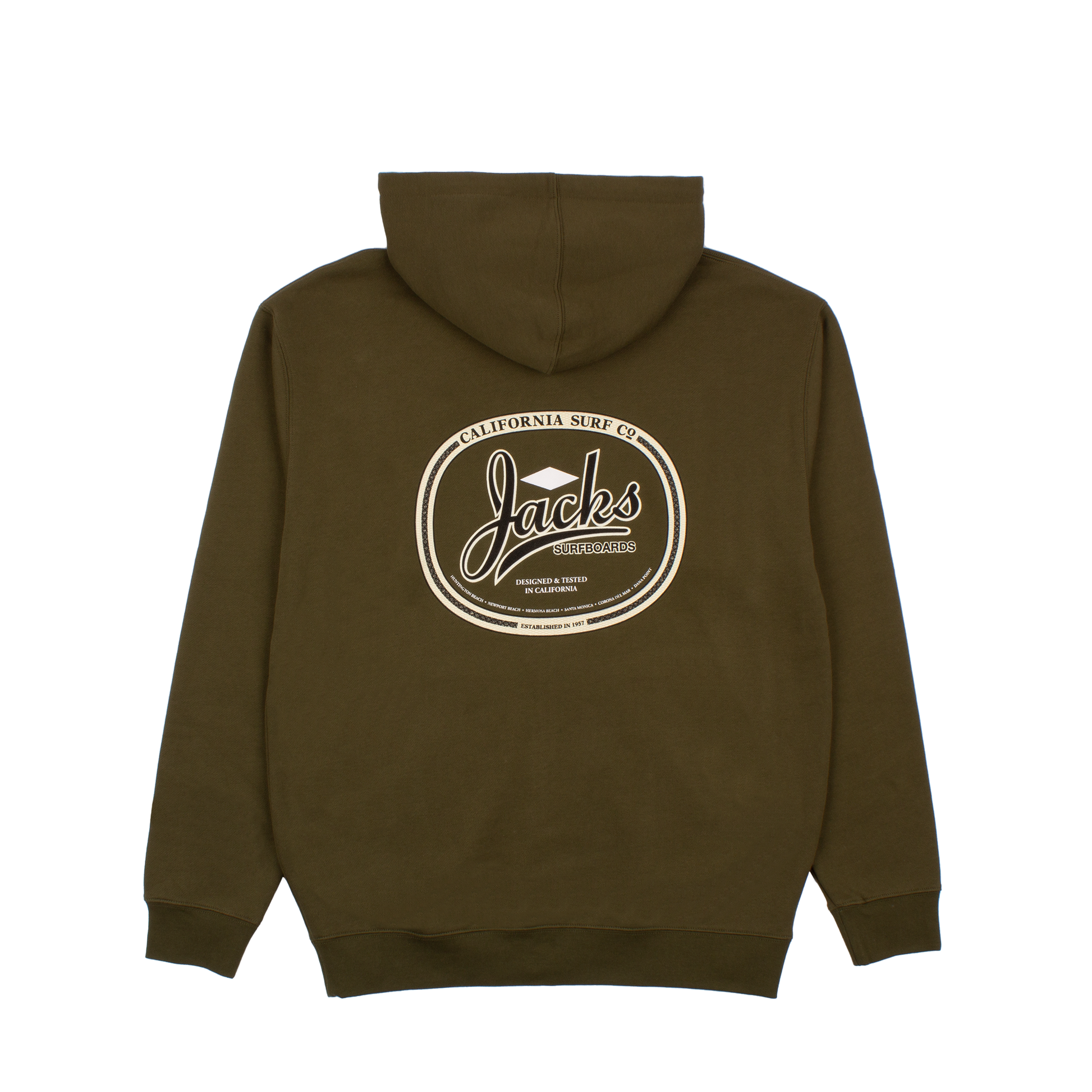 Jack's Surfboards Trenton Classic Zip-Up Hoodie