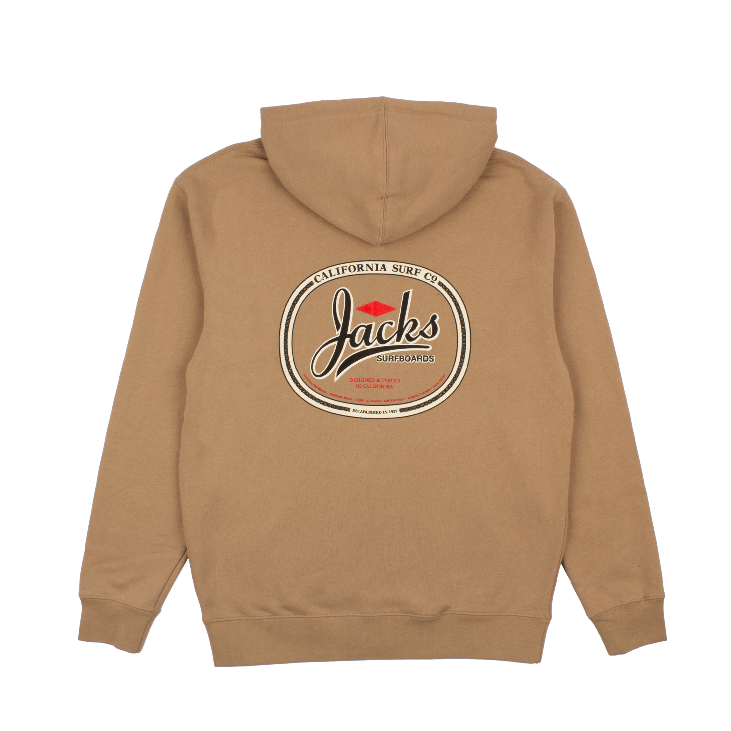 Jack's Surfboards Trenton Classic Zip-Up Hoodie