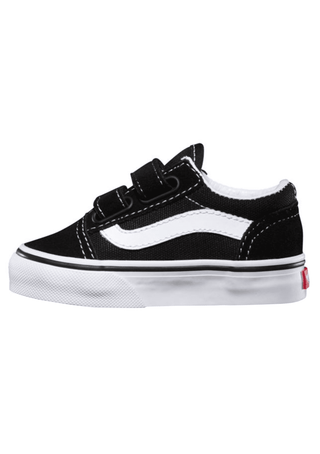 Toddlers Old Skool Velcro Shoe - Black