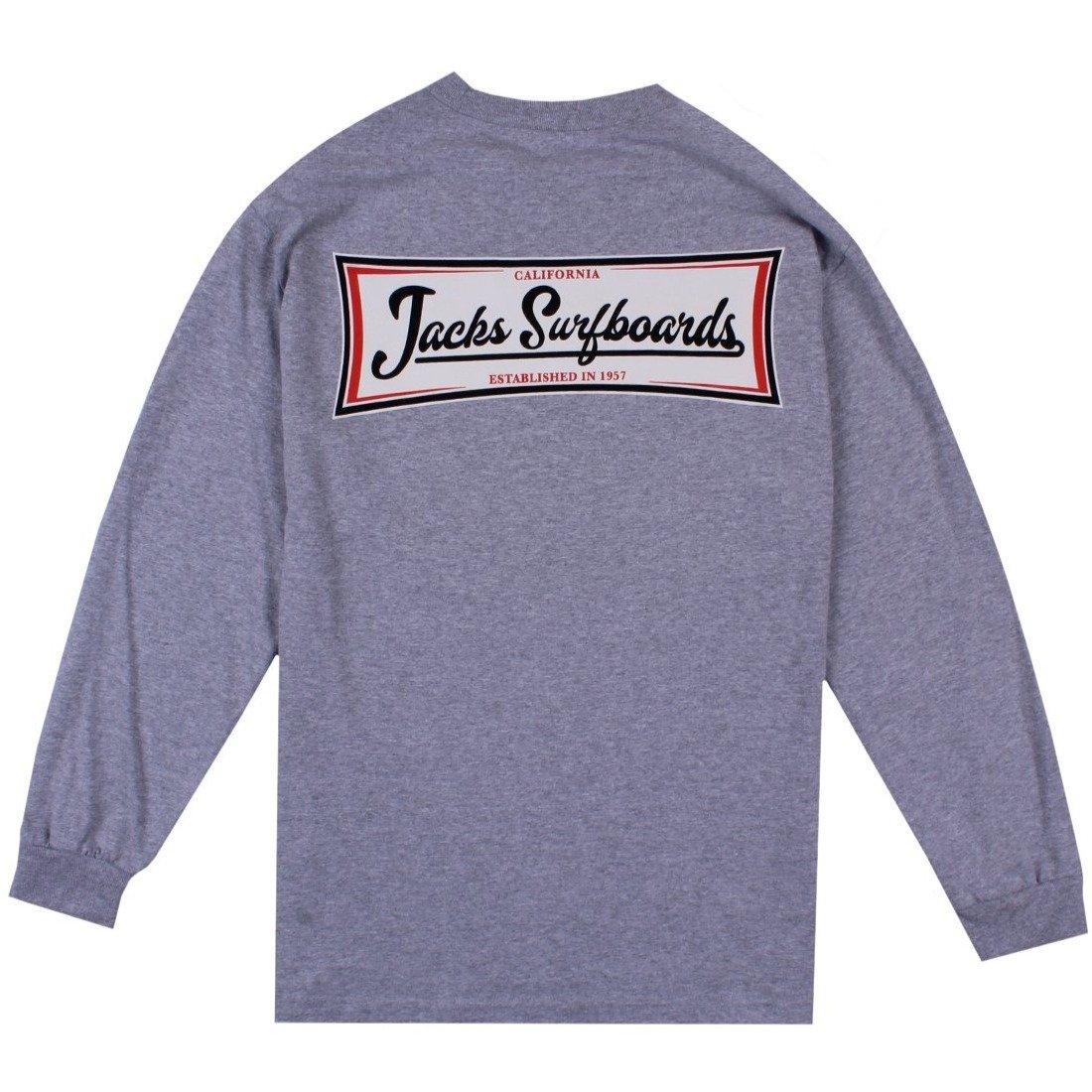 Jack's Surfboards Men's Vista Long Sleeve T-shirt - Athletic Heather