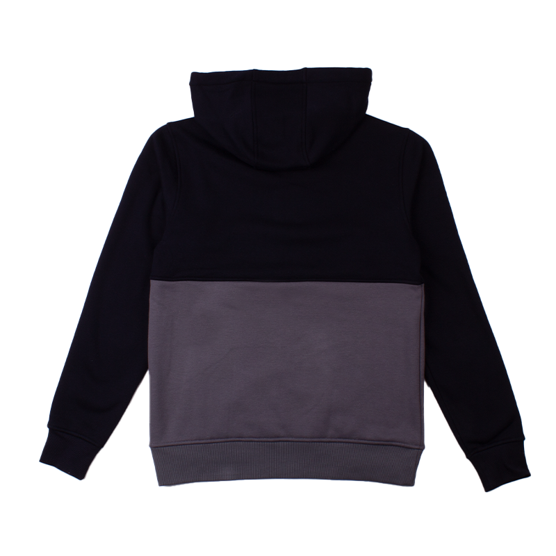 Wallace Half Zip Pullover Fleece-Charcoal