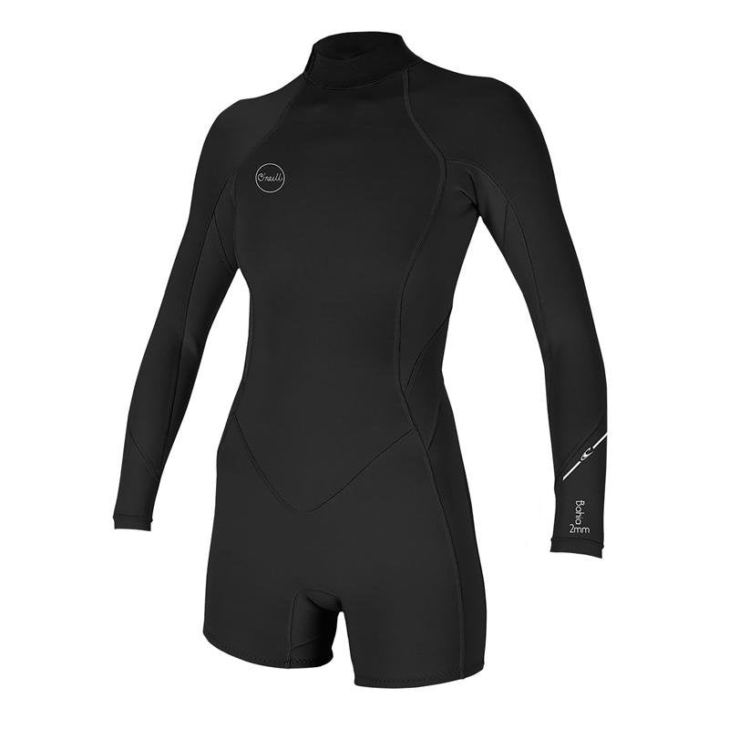 Women's O'Neill Bahia 2/1mm Back Zip Long Sleeve Springsuit SP21 - Jack's Surfboards