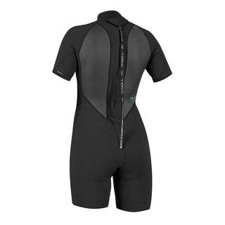 Women's O'Neill Reactor 2 2mm Back Zip Short Sleeve Springsuit SP21 - Jack's Surfboards